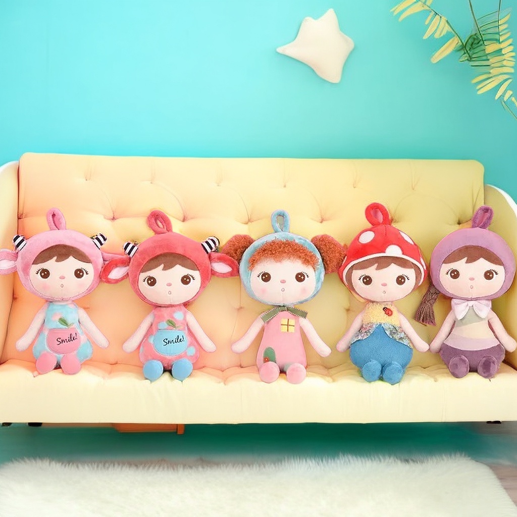 Metoo New 13 Inch Keppel Plush Doll Girls Boy Toy Kawaii Cogumelo Peluche Fofo Decorativo Presente De Férias