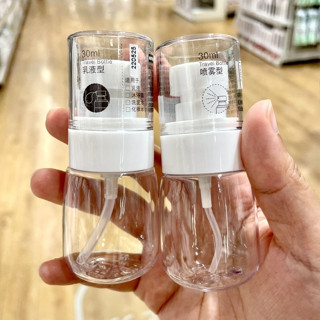 (Importado da China)60ml 100mlGarrafa plástica transparente spray multifuncional de viagem frasco de beleza