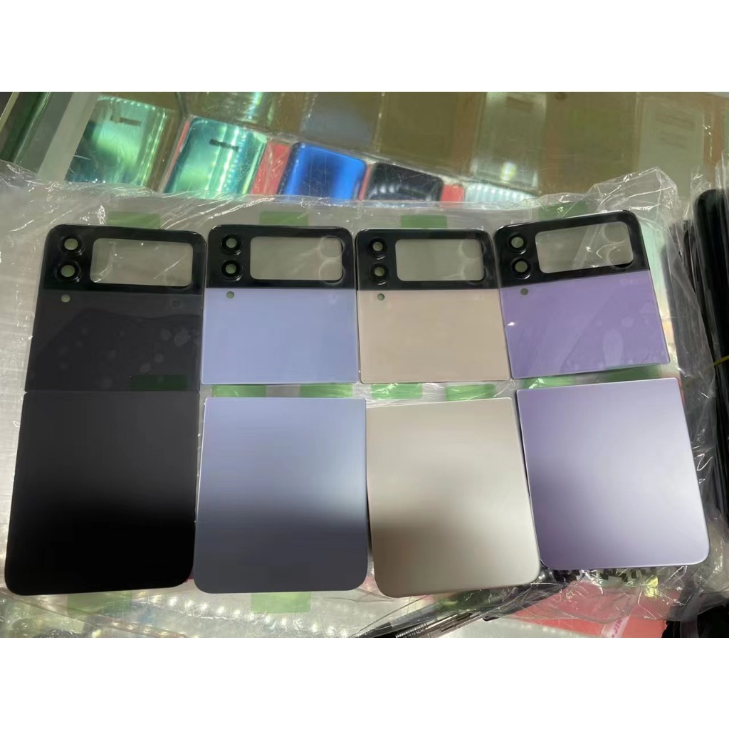 Capa De Bateria Flip4 Para Samsung Galaxy Z Flip 4 , Traseira De Vidro , Porta ,