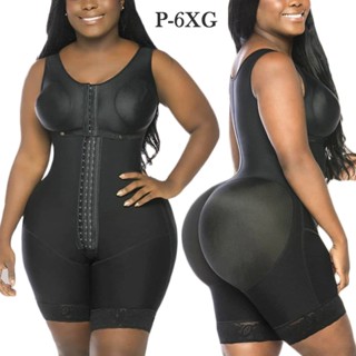 CORSELET 5XG 6XG Plus Size Stage 2 Bbl Cinta Modeladora Com Bojo Cinta PóS Cirurgica Cirurgia MacacãO Modelador Feminino Alta Compressão Fajas Cinta Pós Parto Abdominoplastia Sinta Modeladora Emagrecimento Abdômen Barriga Fajas Feminina