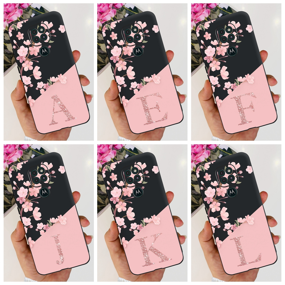 Motorola Moto G9/G9 Play Power Beautiful Flower Carta Inicial Do Telefone MotoG9 G9Play G9Power Estojo De Silicone Macio TPU em Oferta na Shopee