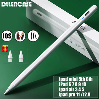 Dllencase Caneta Capacitiva Ativa Stylus Com Inclinação De Rejeição Da Palma Display De Energia Para 2018-2022 iPad A379