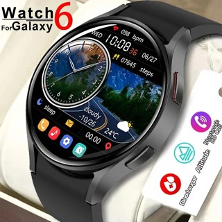 2024 Novo Para Galaxy Watch 6 AMOLED Smart Men Glicose Sanguínea Bluetooth Call NFC GPS Sports Tracker Homens À Prova D