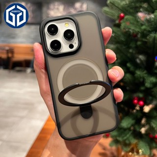 Suporte De Telefone Magnético Mate Compatível Para iphone 15 14 11 12 13 Pro Max 15Plus Com Capa Dura Protetora De Câmera De Lente