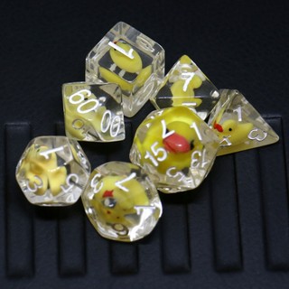 Jogo De Dados De Tabuleiro 7pcs Mesa Poliédrico RPG
