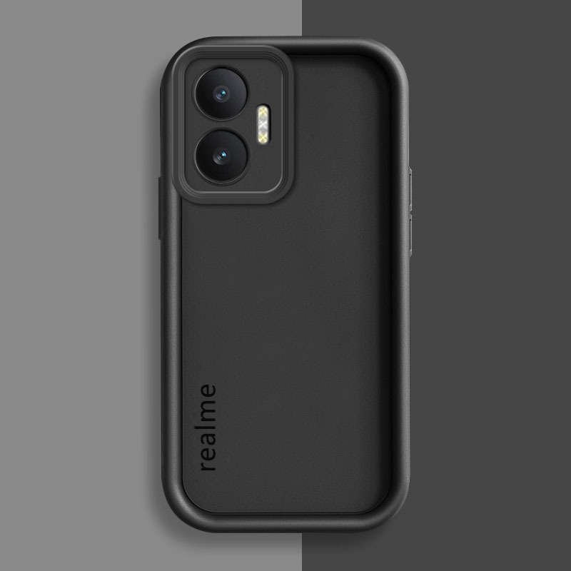 [Estoque Pronto] Invólucro Realme C55 C67 C51 C53 C15 C11 C21Y C25Y C25S C12 C35 C75 C75X C65 C65S C63 Capa De Silicone