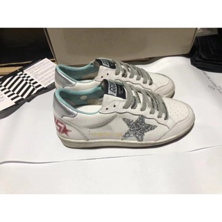 ON A115 SHISB6 GGDB BALLSTAR Homens Mulheres Tênis De Corte Baixo Sapatos Esportivos De Lazer Sujos Brancos 35-45