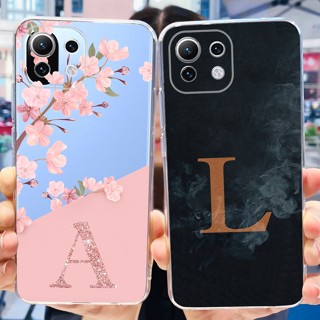Para Xiaomi Mi 11 Lite Caixa De Silicone Transparente TPU Soft Tampa Traseira Do Telefone NE 5G À Prova De Choque
