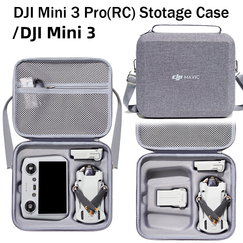 (Sem Drones) Caixa De Armazenamento Para DJI Mini 3 Pro/Bolsa De Ombro Multifuncional Acessórios De Protetora