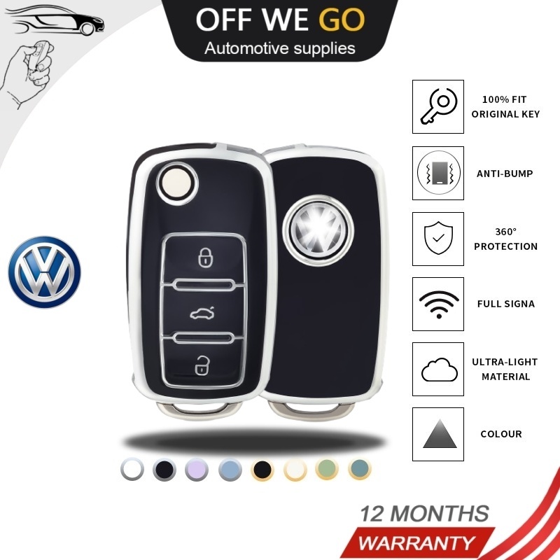 Porta-Chaves De Carro TPU , Volkswagen Passat B5 B6 B7 Golf Jetta Bora Polo Sagitar Tiguan Desenho Do Chaveiro em Oferta na Shopee