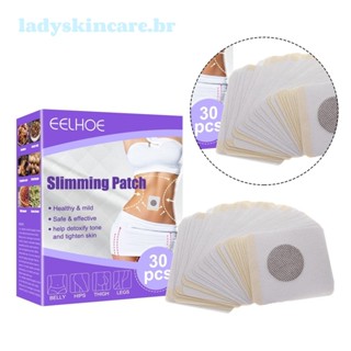 Medicina Tradicional Chinesa Perda de Peso Botão de Barriga Perda de Peso Patch 30PCS Desintoxicação Patch Queima de Gordura Perda de Peso