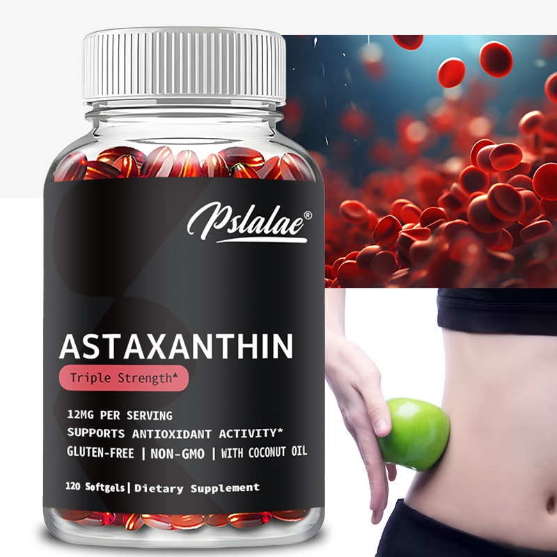 Astaxantina , Promove A Saúde cardiovascular , Acelera O Metabolismo , Melhora Circulação Sanguínea Energia