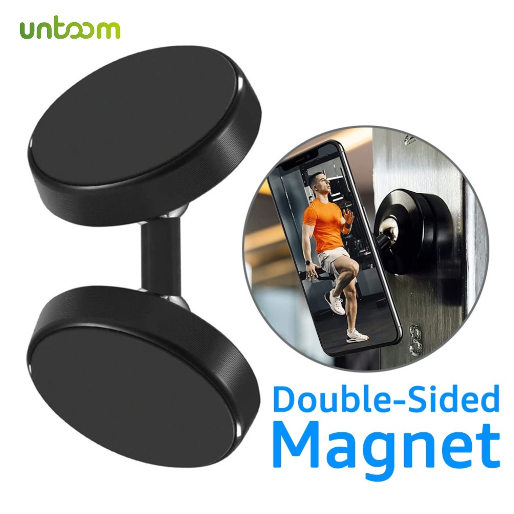 Suportes De Telefone Magnéticos De Dupla Face Para Cozinha De Ginástica Suporte Magnético Forte iPhone 12 13 14 Samsung