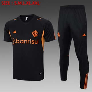 23-24 Competição Temporada Seleção Nacional de Futebol Jersey de Manga Curta Camiseta de Manga Longa Trous Meio-Zipper