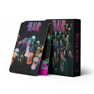 Kpop 55Pcs/BOX Stray Kids-STAR Álbum Lomo Card Cartões Fotográficos A Laser