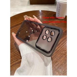 Xiaomi POCO X6 5G X6 Pro 5G Clear Shockproof Case with Camera Lens Protector Film Shockproof Phone Back Cover Casing em Oferta na Shopee