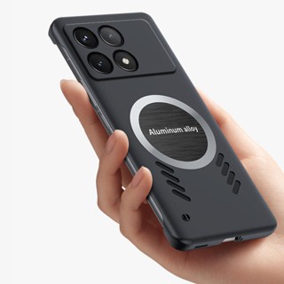 Xiaomi POCO X7 X6 5G X6 Pro 5G POCOX6 POCOX6Pro X 6 X65G Capa Rígida De Plástico Rígido Sem Moldura Para Jogos Com Resfr em Oferta na Shopee