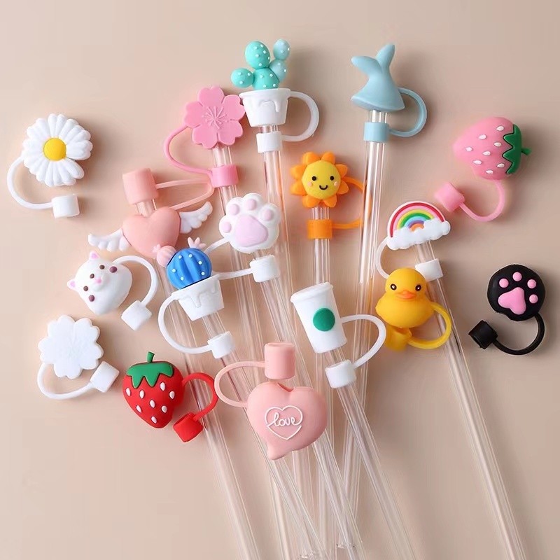 Tampa p/ Canudo 8mm Silicone Ecológico Antivazamento - Acessório Garrafas/Copos - Antipó e Vedação Segura Tampa p/ Canudo 8mm Silicone Ecológico Antivazamento - Acessório Garrafas/Copos - Antipó e Vedação Segura