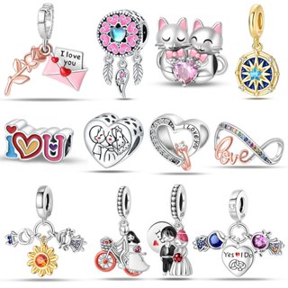 Contas Originais s925 Sterling Silver Boys Meninas adoram Pingentes Jóias requintadas Presentes de bricolage