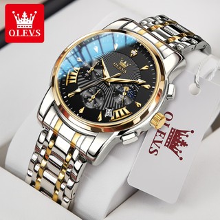 OLEVS 2892 relogio masculino relógios masculinos a prova d água original luxo Acero inoxidable com caixa em Oferta na Shopee