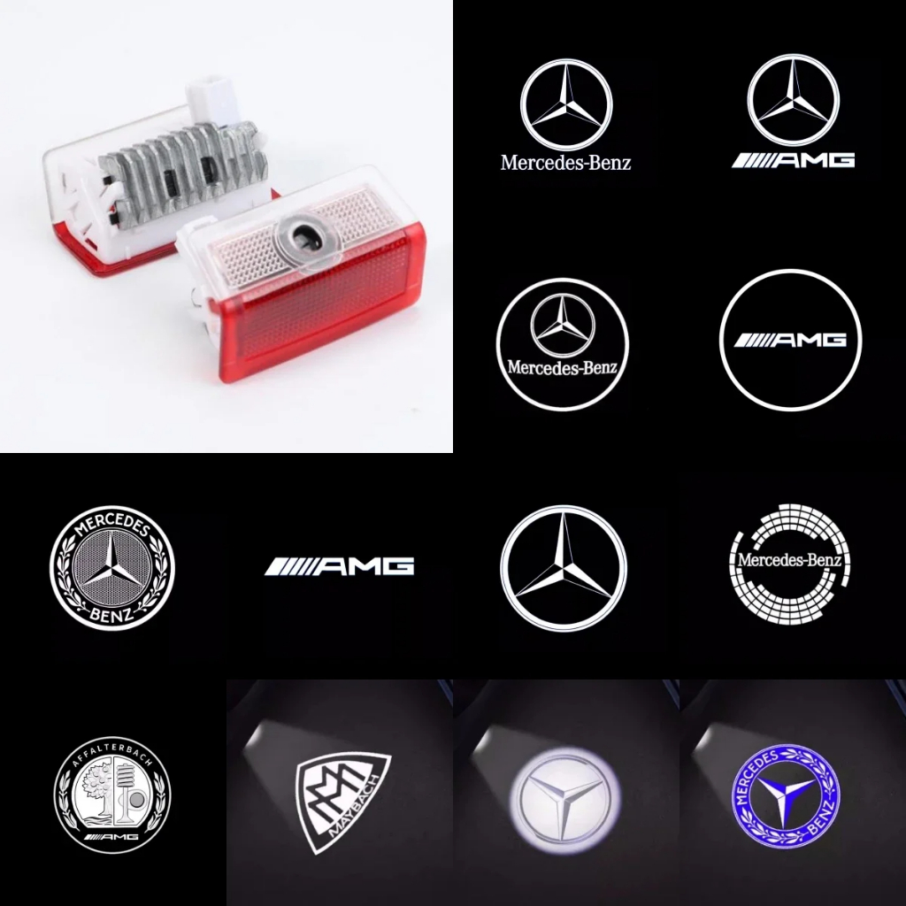 Lâmpada Fantasma Para Mercedes Benz W176 W205 W166 W246 W212 A B C M ML GLA GLS E Class
