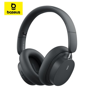 Fone De Ouvido Sem Fio Baseus Bowie D05 de áudio espacial 3D Bluetooth 5.3 40mm driver dobrável sobre 70H