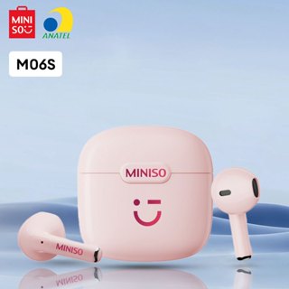 MINISO M06 Fones De Ouvido Bluetooth Sem Fio Com Redução De Ruído Estéreo Para Jogos Esportivos 5.3 Fones De Ouvido Bluetooth Com Qualidade De Som HiFI