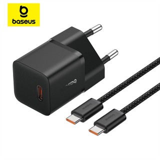 Baseus 20W GaN5 USB C Carregador Portátil Tipo Suporte De PD Carregamento Rápido Com Cabo De 100W em Oferta na Shopee