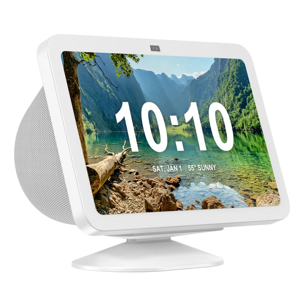 Suporte Magnético Para O Echo Show 8 (3a Geração) Com Função De Inclinação Giratória Ajustável Obter Uma Boa Visão E Ângulo De Câmera