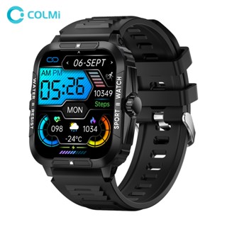 COLMI P76 Smart Watch 3ATM Nadar Bluetooth Chamada Para Homens Casal 420mAh Bateria Grande 100 + Modo Esporte