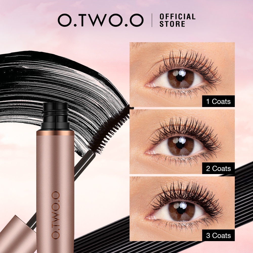 O.TWO.O Conjunto De Maquiagem Para Os Olhos Máscara + Delineador + Ferramentas Modelador De Cílios Cosméticos · foto 2