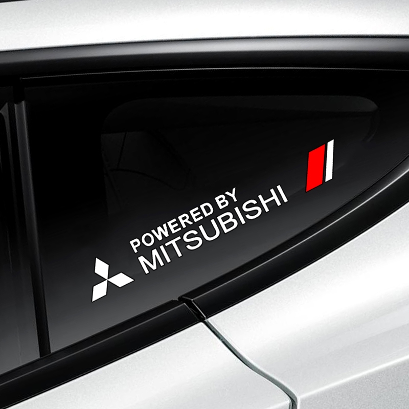 Autocolantes Para Carro Estilo Esportivo Criativos Personalizados Carroceria De Decoração De Janelas De Mitsubishi X-pander Pajero L300 Triton Lancer L200 Galant