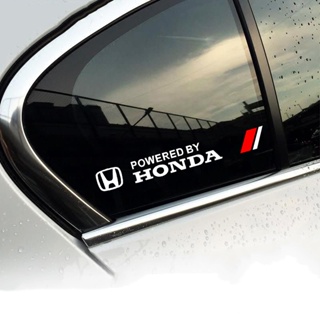 Adequado Para Honda City Accord CR-V Jazz Fit Brio Odyssey WR Bezal HR Carroçaria Triângulo De Janela Traseira Autocolante À Prova D'água E Protetor Solar Carro PVC Decoração Exterior em Oferta na Shopee