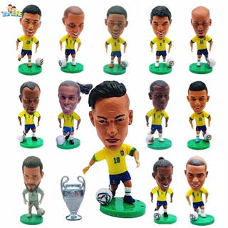 Boneco do Futebol Americano Figurinos Brasil RonaldoCarlos Pato Ronaldinho Thiago Silva Roberto Coleções Bonecas Equipe em Oferta na Shopee