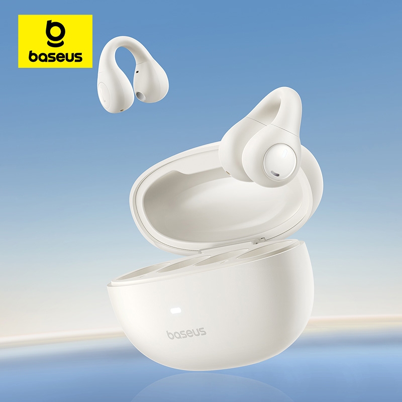 Baseus AirGo AS01/Bass 15 Clip Aberto Verdadeiro Fones De Ouvido Sem Fio Clipes em Oferta na Shopee