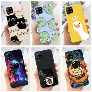 Para Samsung Galaxy M62 F62 F62 Caixa F62 M62 SM-M625F E625F Dinossauro Gato Fofo Pato Astronauta Cartoon Jelly Silicone Macio TPU Telefônica