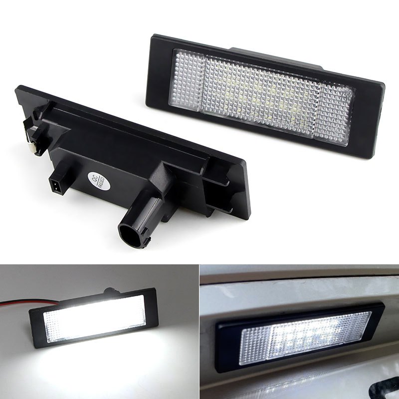 2 Pçs Carro Led Número Da Placa De Licença Luz Canbus Livre Erros Para BMW Mini Cooper S Clubman R55 Countryman R60 F60 