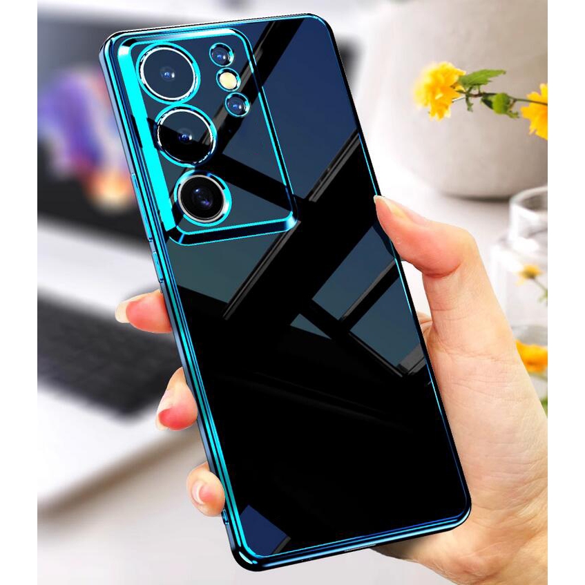 Samsung Galaxy S25 Ultra S24 Plus S24 S24Plus S24 + S24Ultra S 24 Soft Case Revestimento De Luxo Transparente Silicone À em Oferta na Shopee