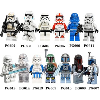 Blocos de Montar Star Wars Series Stormtrooper Manrot Coleção Montada Doll Toy Gift Brinquedos Educativos Infantis