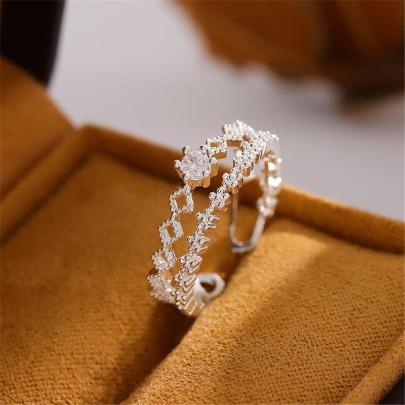 Anel Flor Prata - Comprar com Melhor Preço em Anéis