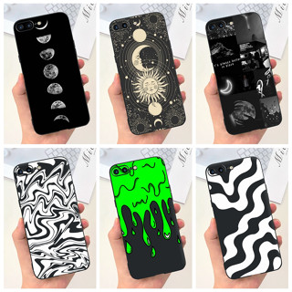 Para iPhone 7 Plus 8Plus iPhone7 8 SE 2020 Moda Lua Padrão De Ondulação De Leite Silicone Macio TPU