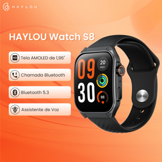 HAYLOU Watch S8 Smart Watch Tela Curva AMOLED de 1,96