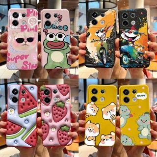 Para Xiaomi Redmi Note 13 Pro 5G Capa De Silicone Note13 13Pro Macia
