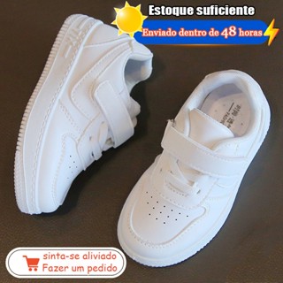 Sapatos Para Crianças Meninos Garotas Venda Infantil Sapato Branco Macio Fundo Respirável Casual