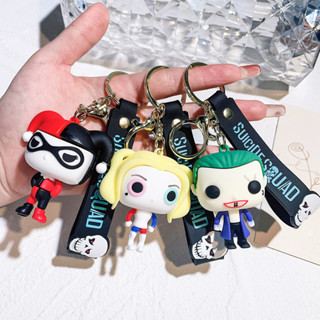 Chaveiro Anime Série Palhaço Cartoon/Pingente De Mala De PVC Bonito