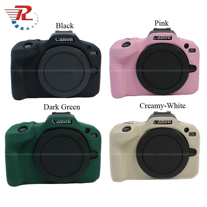 Canon EOS R100 Capa De Borracha De Silicone Macia Para Câmera