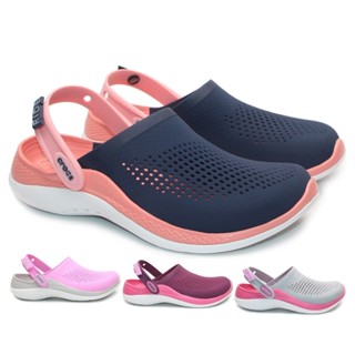 Crocs Segunda Geração Crocs Sapatos de Buraco Feminino Sapatos de Buraco Feminino Sapatos de Sandálias Casuais Sapatos de Praia Sapatos de Buraco Wading Sapatos de Buraco Busch