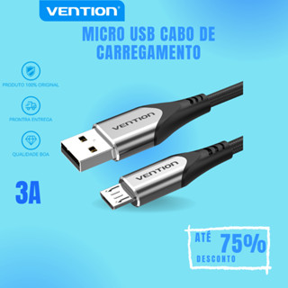Venção Micro Usb Cabo De Carregamento Rápido Fio De Nylon Trançado Para Samsung Galaxy S7 Borda Smartphones Android