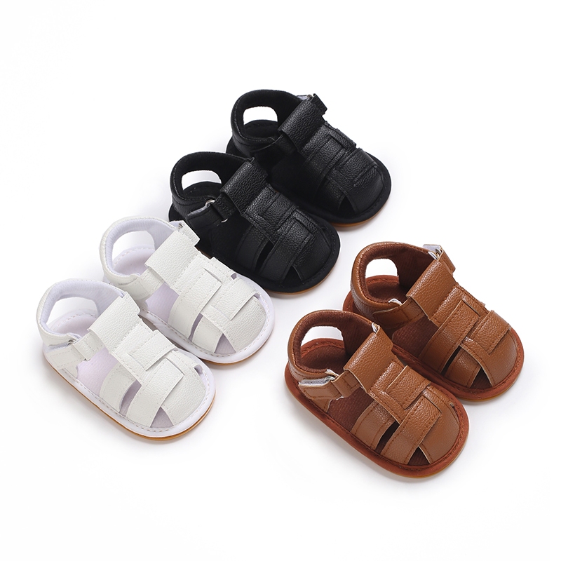 0-18 Meses De Idade Sandálias Respiráveis Para Meninos E Meninas , Sapatos De Passeio Com ...
