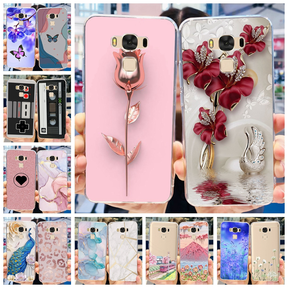 Para Asus ZenFone 3 Max ZC553KL Capa Popular De Silicone À Prova De Choque X00DD X00DDA XOODD